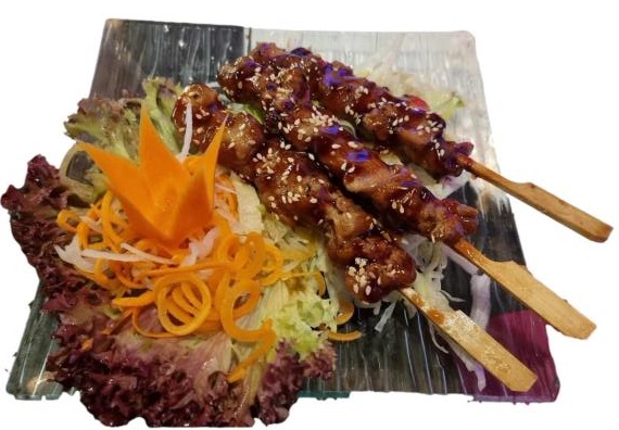 Yakitori Hähnchenspieße (3 Stk.)