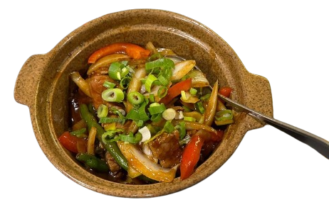 Portion Wok-Gemüse